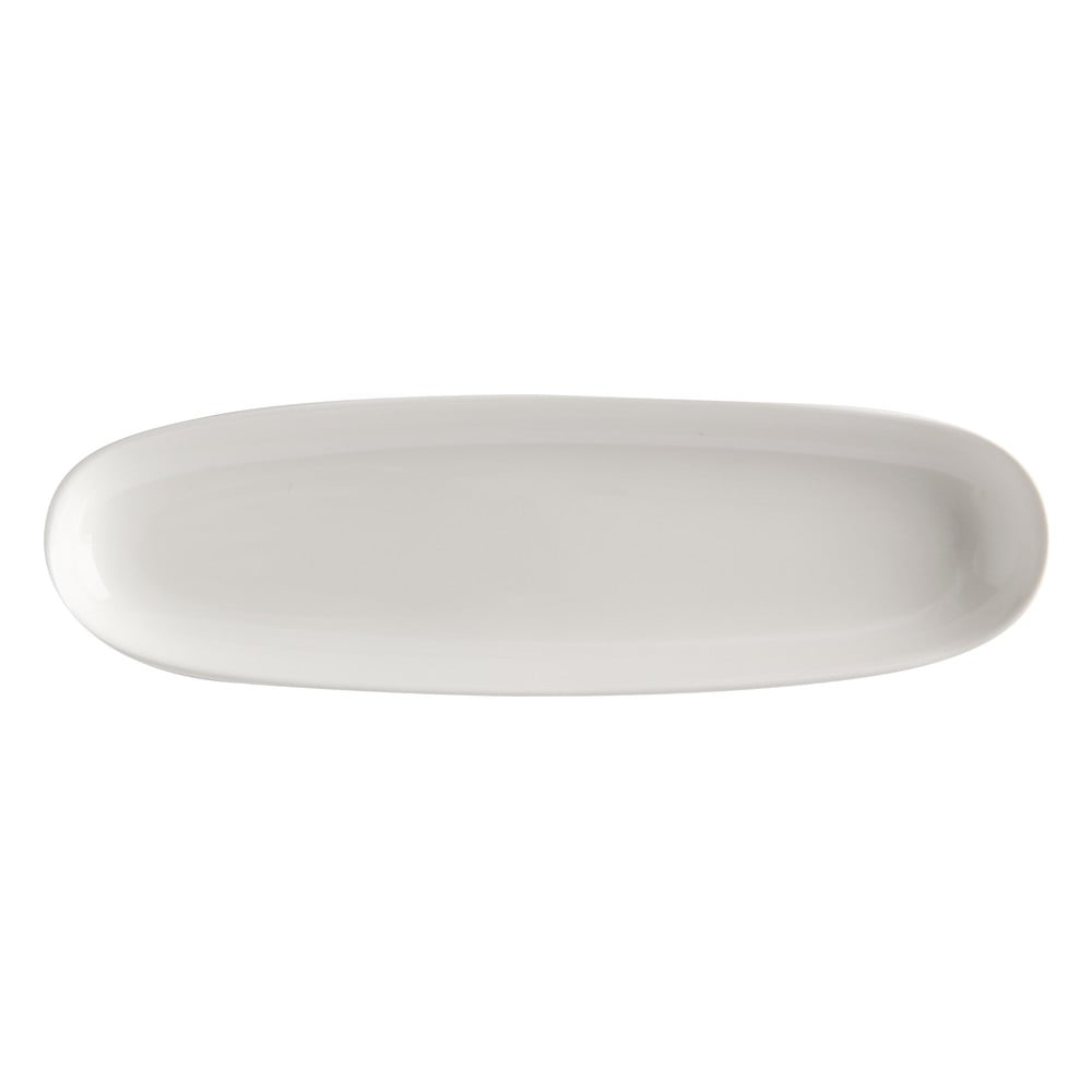 Basic fehér porcelán szervírozó tányér