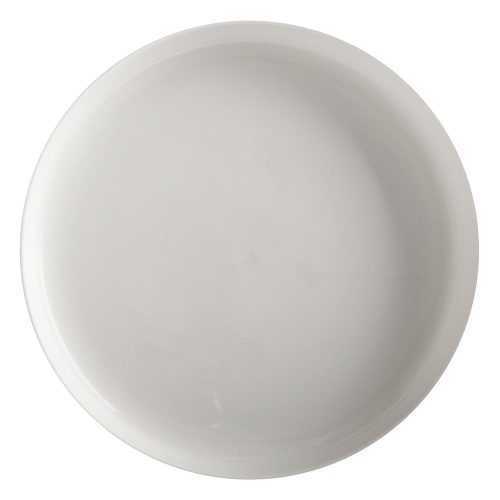 Basic fehér porcelán tányér magasított szegéllyel