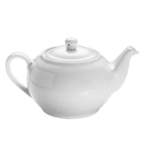 Basic fehér porcelán teáskanna
