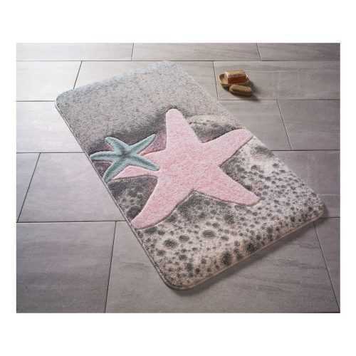 Bathmats Starfish rózsaszín mintás fürdőszobai kilépő
