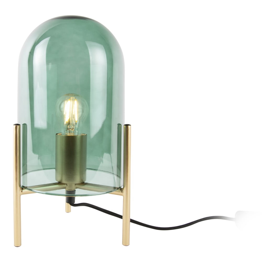 Bell zöld üveg asztali lámpa