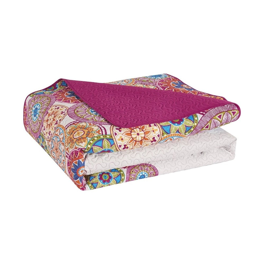 Bibi kétoldalas rózsaszín mikroszálas ágytakaró