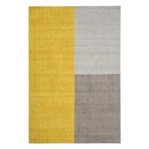Blox sárga-szürke szőnyeg
