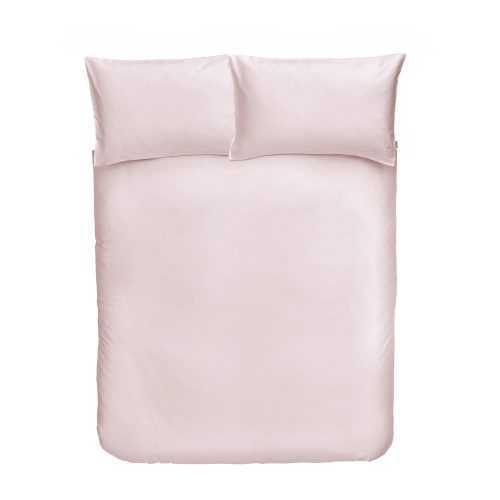 Blush rózsaszín pamutszatén ágyneműhuzat