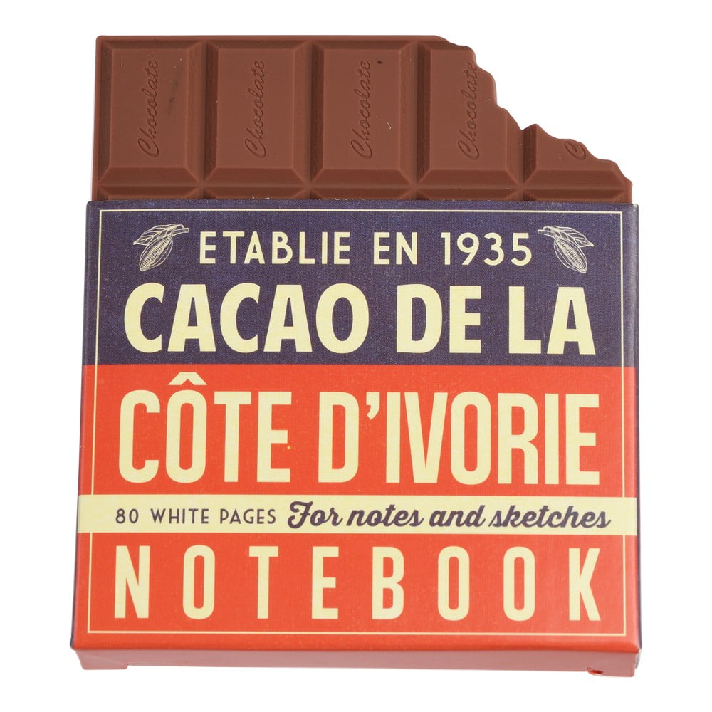 Chocolate Notebook csokoládéformájú jegyzetfüzet - Rex London