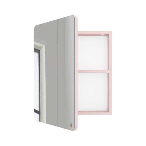 Color Bath rózsaszín fürdőszobai fali szekrény tükörrel - Tom Tailor