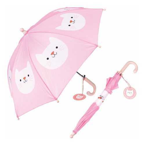 Cookie The Cat rózsaszín esernyő - Rex London