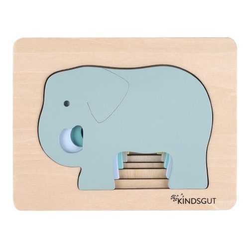 Elephant fa gyerek puzzle - Kindsgut