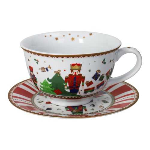 Fehér karácsonyi csésze Tazza - Brandani
