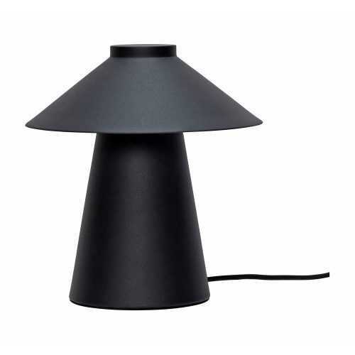 Fekete fém asztali lámpa Chipper - Hübsch