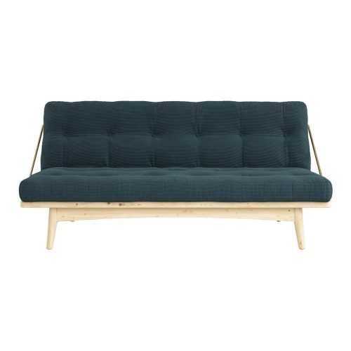 Folk Raw/Pale Blue sötétzöld variálható kordbársony kanapé - Karup Design