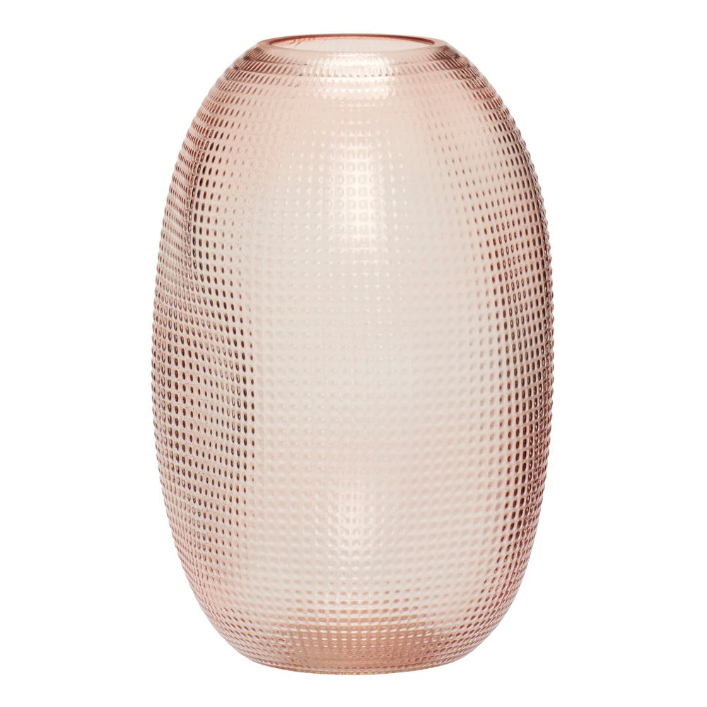 Glam rózsaszín üveg váza