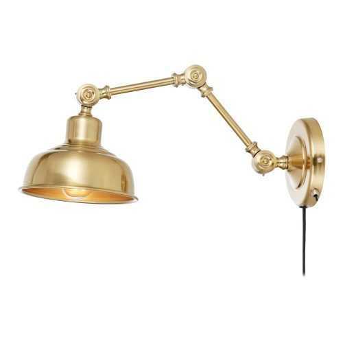 Grimstad aranyszínű fali lámpa - Markslöjd