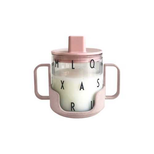 Grow With Your Cup rózsaszín gyerekbögre - Design Letters
