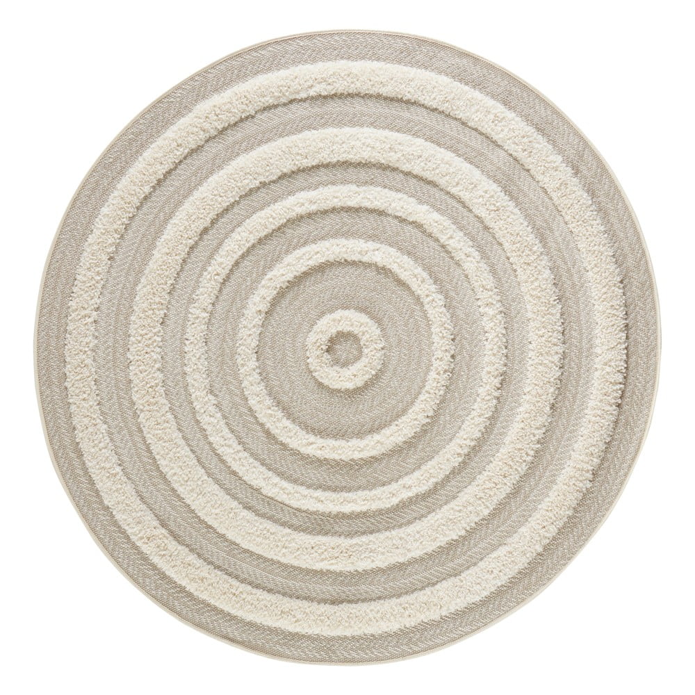 Handira Circle krémszínű szőnyeg