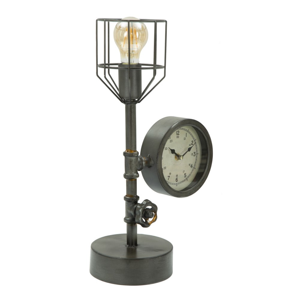 Industry Clock asztali lámpa órával