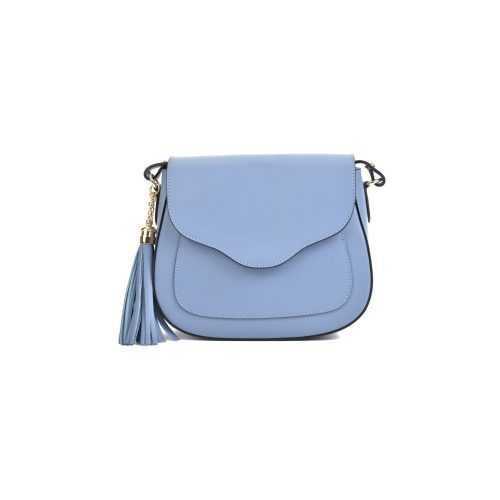 Karmo kék bőrtáska - Mangotti Bags