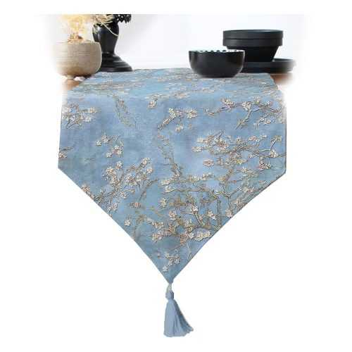 Kék asztali futó 140x45 cm - Minimalist Cushion Covers