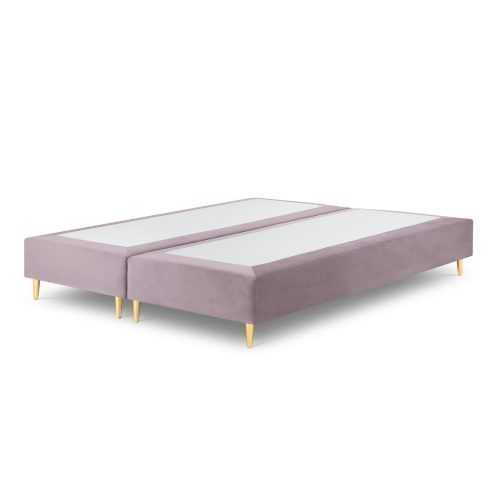 Lia lila bársony kétszemélyes ágy