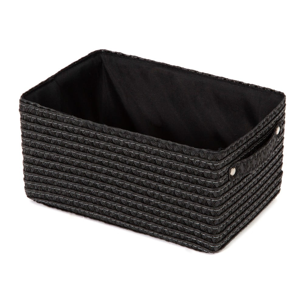 Lilou Basket Black fekete tárolókosár - Compactor