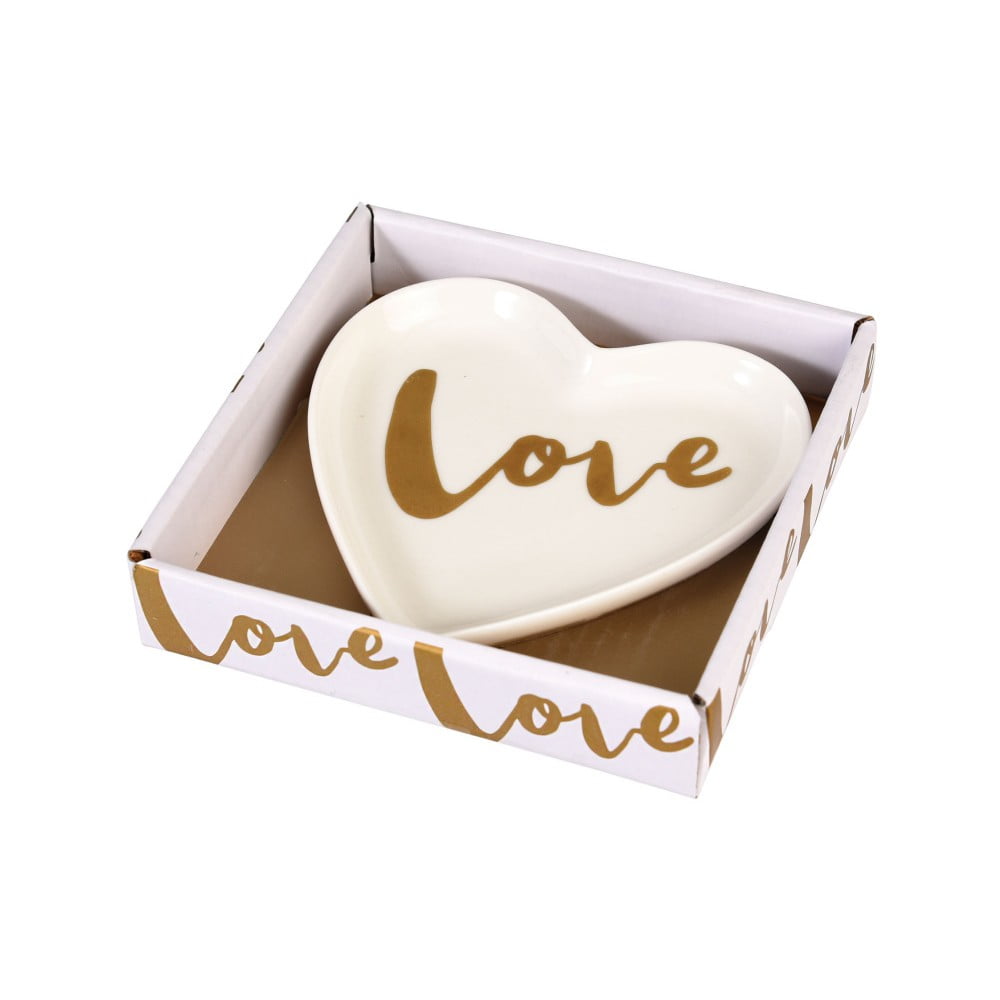 Love Heart porcelán kistányér - Rex London