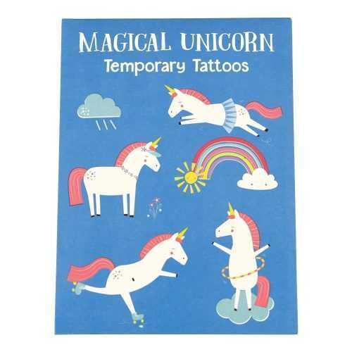Magical Unicorn lemosható tetoválás szett