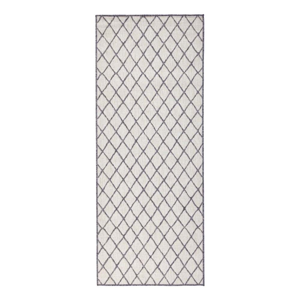 Malaga szürke-krémszínű kültéri szőnyeg