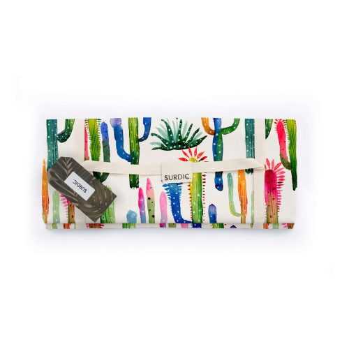 Manta Picnic Watercolor Cactus piknik pléd
