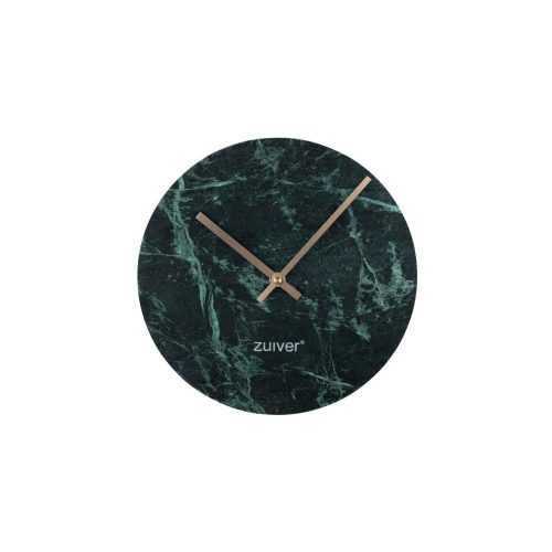 Marble Time zöld márvány falióra - Zuiver