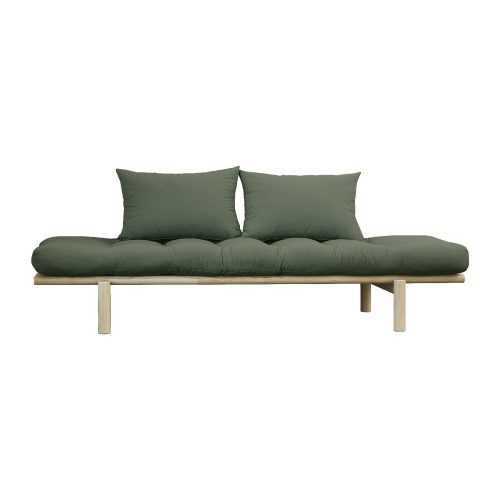 Pace Natural Clear/Olive Green kanapé - Karup Design