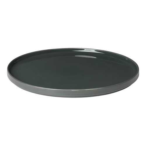 Pilar sötétzöld kerámia szervírozó tányér - Blomus