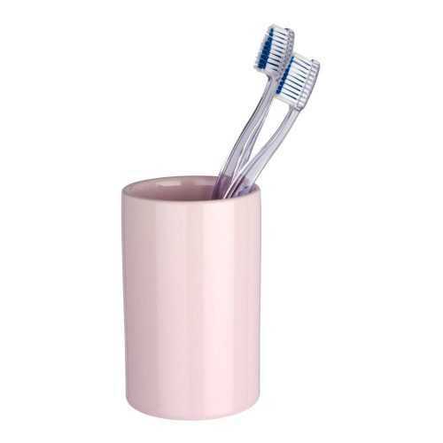 Polaris Pink rózsaszín fogkefetartó pohár - Wenko