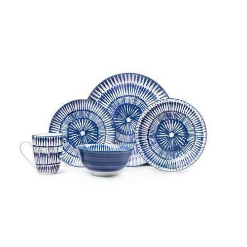 Porcelán edények 20 darabos készletben Bonami Essentials Lagoona