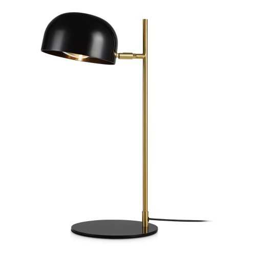 Pose Table fekete asztali lámpa rézszínű álvánnyal - Markslöjd