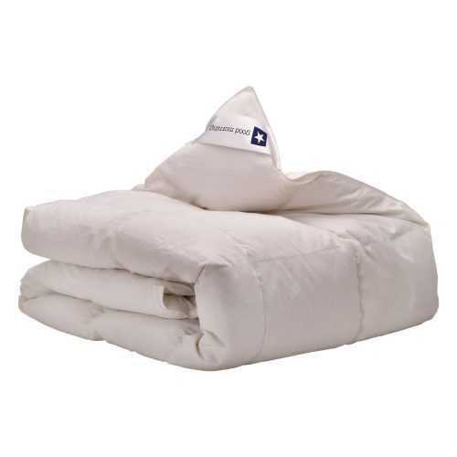 Premium fehér takaró pehely és kacsatoll töltettel