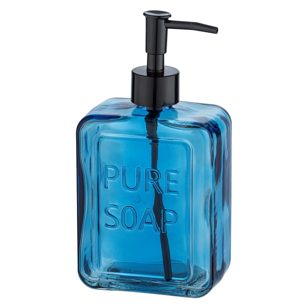 Pure Soap kék üveg szappanadagoló - Wenko