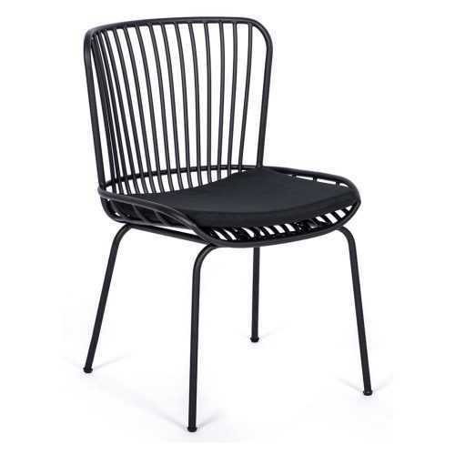 Rimini 2 db fekete kerti szék - Bonami Selection