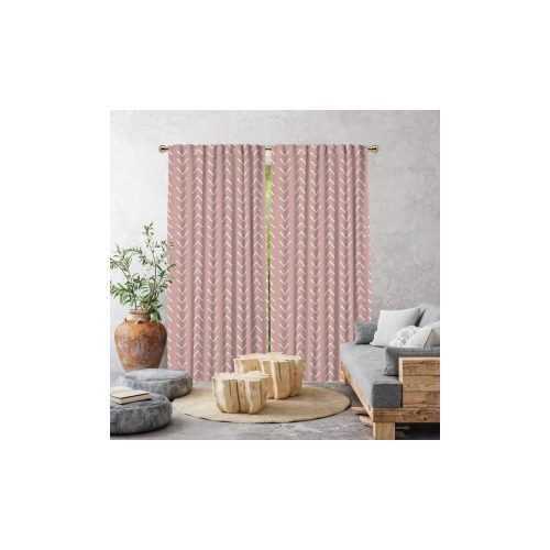 Rózsaszín függöny 260x140 cm - Cipcici
