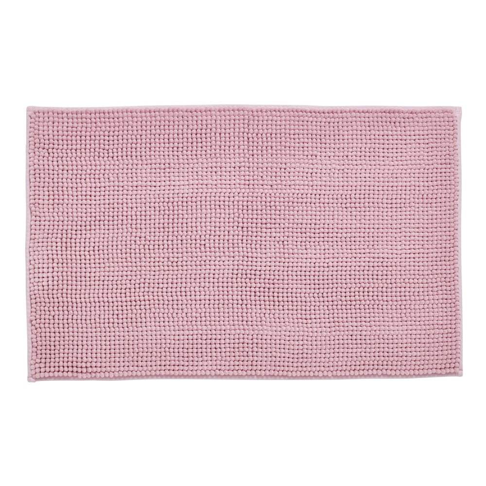 Rózsaszín fürdőszobai kilépő 80x50 cm Bobble - Catherine Lansfield