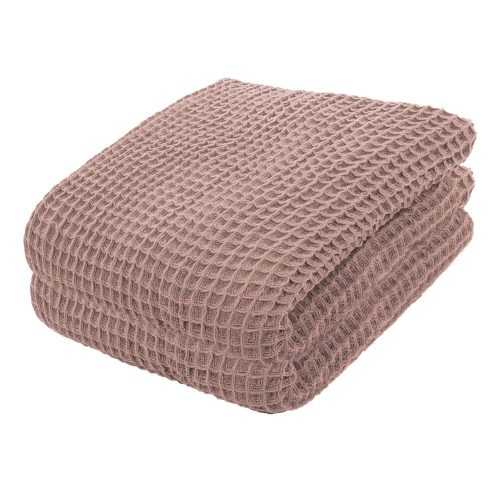 Rózsaszín pamut könnyű ágytakaró