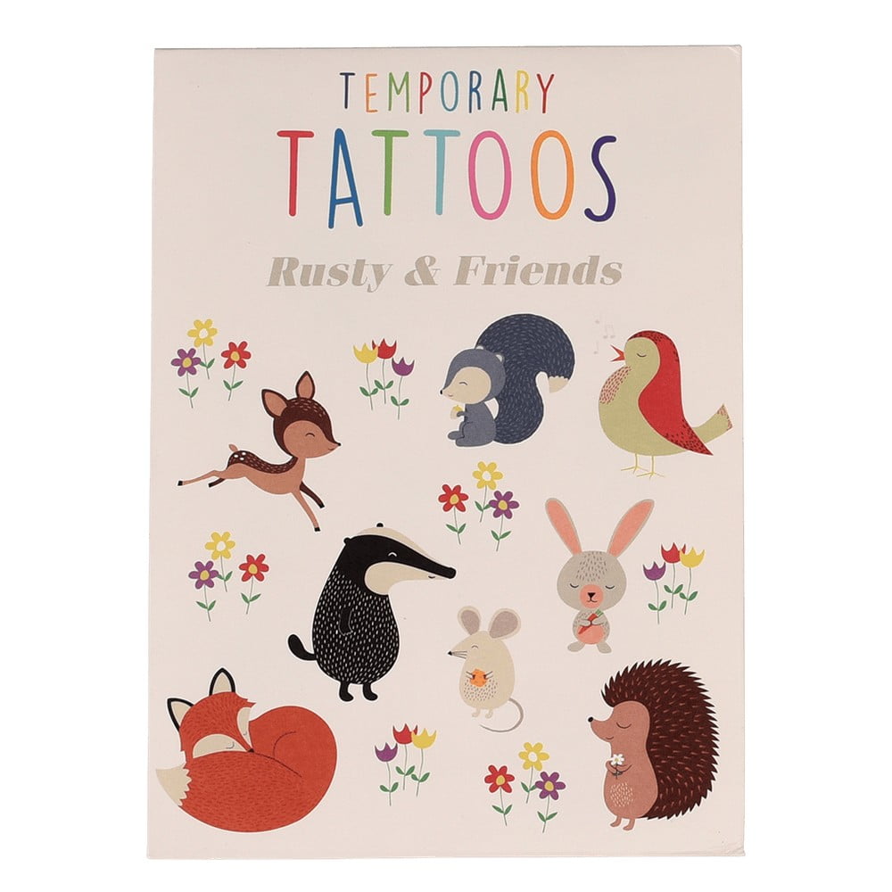 Rusty And Friends lemosható tetoválás
