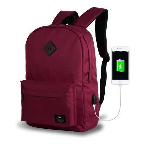 SPECTA Smart Bag borvörös hátizsák
