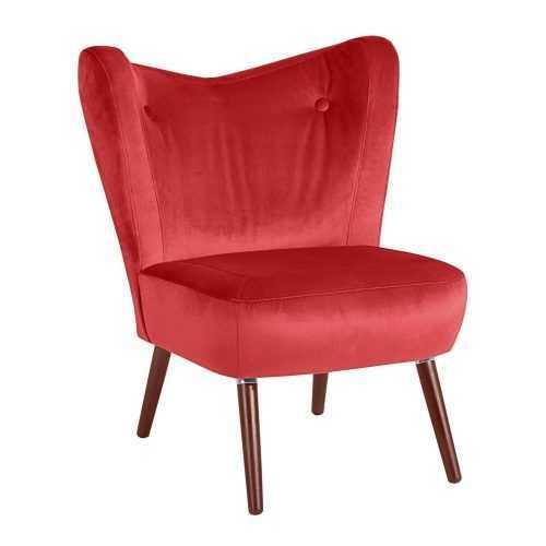 Sari Velvet piros fotel - Max Winzer