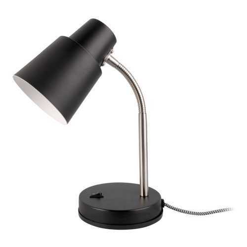 Scope fekete asztali lámpa