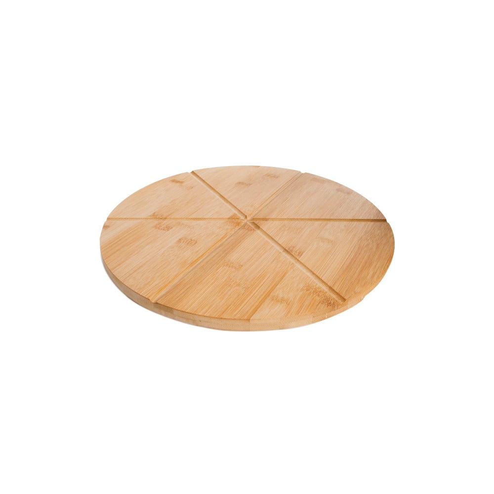 Slice bambusz pizza tálca
