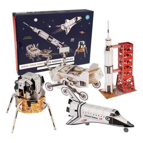 Space Mission Vehicles űrhajós játékkészlet gyerekeknek - Rex London