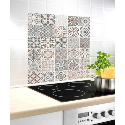 Splashback Tile üveg falvédő tűzhelyhez - Wenko