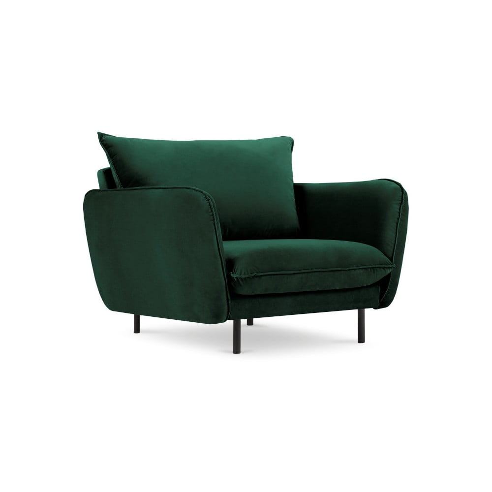 Vienna zöld bársony fotel - Cosmopolitan Design