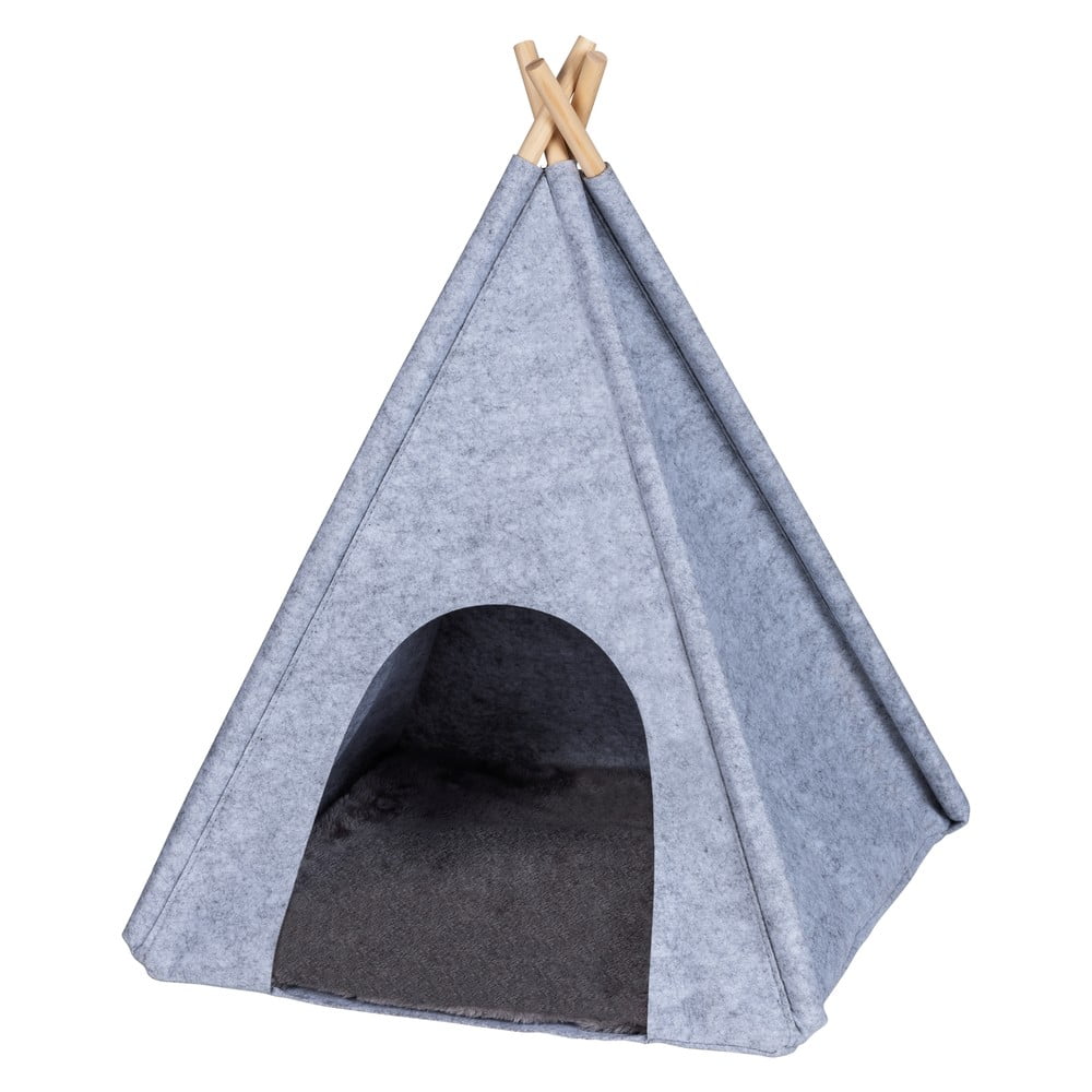 Világosszürke teepee sátor kisállatoknak - Wenko