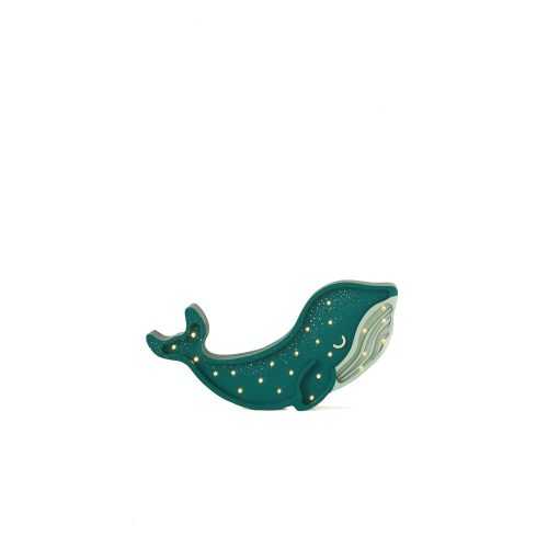 Whale türkiz borovi fenyő asztali lámpa